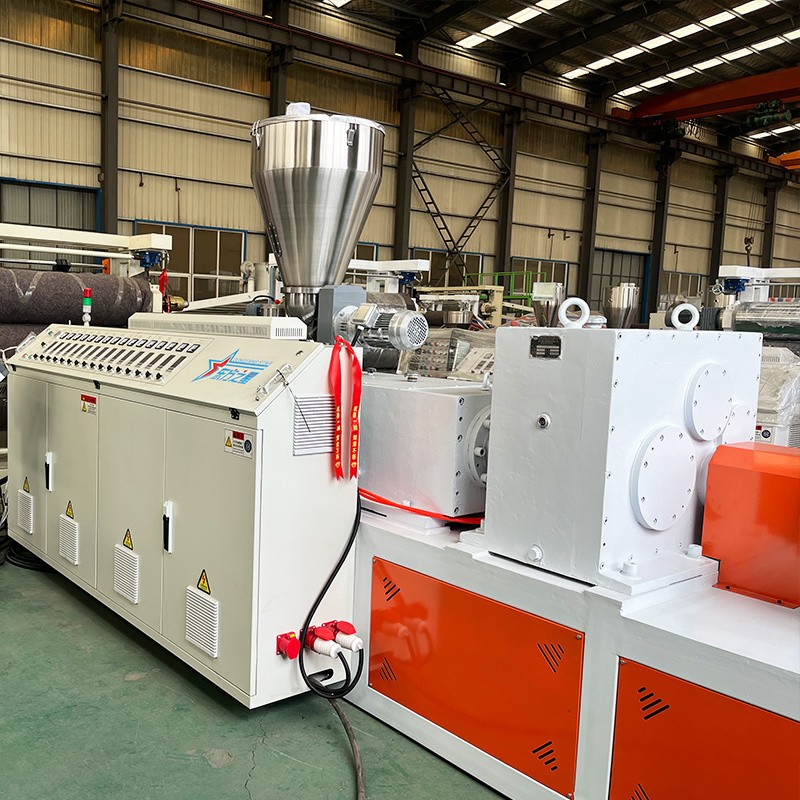 원추형 2축 압출기