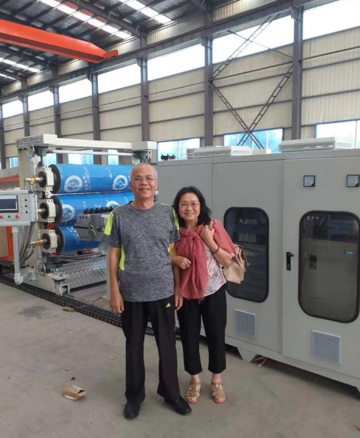 East Star Plastic Machinery, 필리핀 고객으로부터 새로운 PPPE 시트 장비 주문 확보