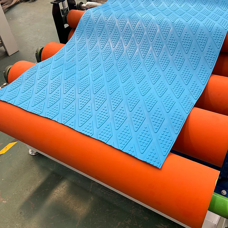 Tpe Tpv Tpu Tpr Anti Slip Mat Extruder Machine