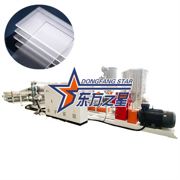 PMMA 시트 압출기 제조 Eaststar