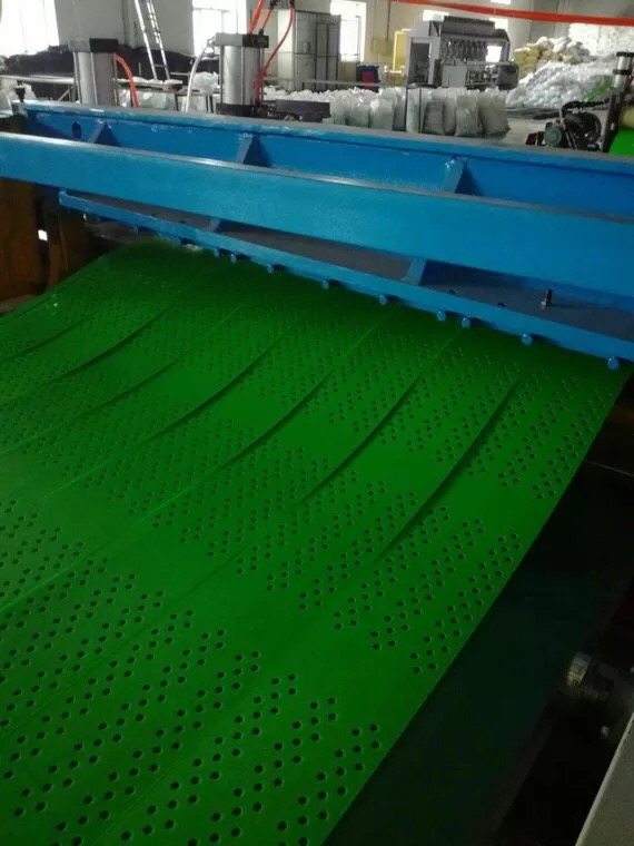 HDPE Geocell 생산을 위한 단일 스크류 압출 라인